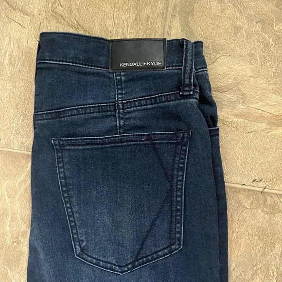 Dark Blue Denim Jeans - Picture 2 of 3